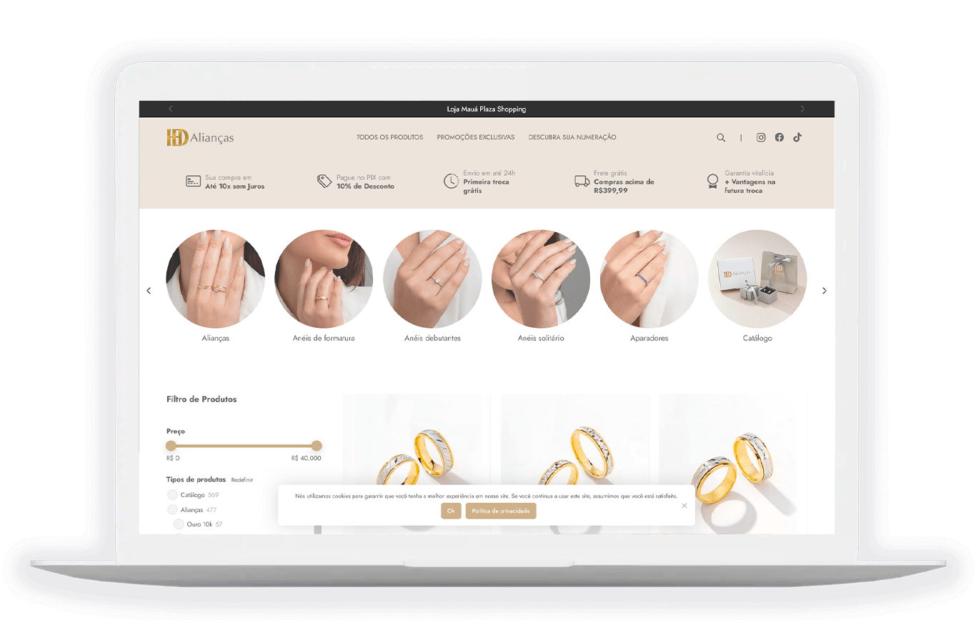 Catálogo HD Alianças